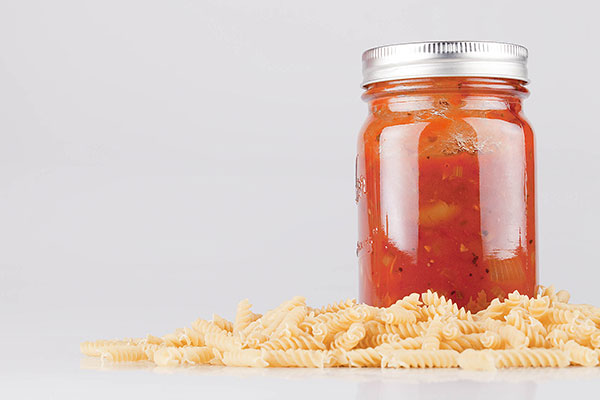  Pasta sauce in a jar 