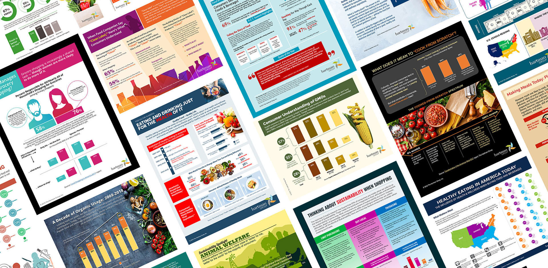 Hartman Group Infographic Covers