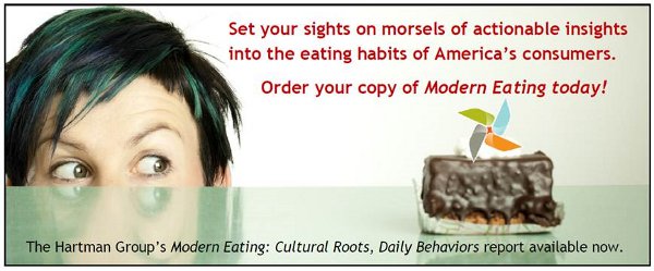 Modern eating banner