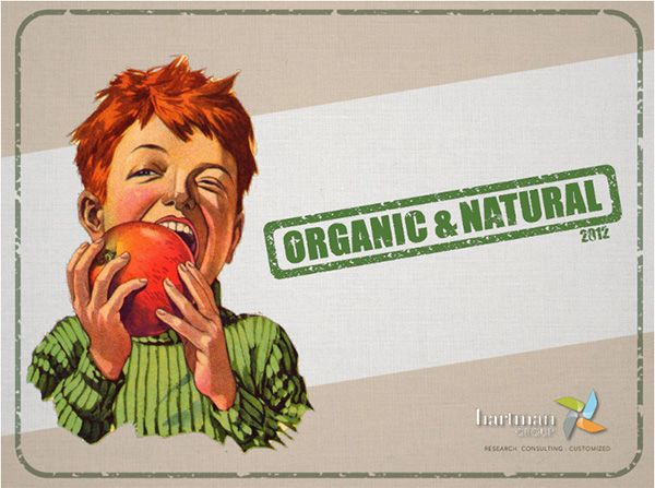 organic and natural study cover